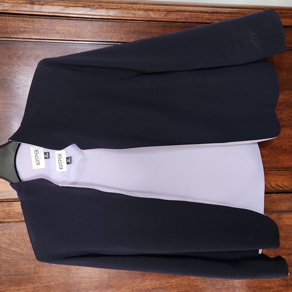 Women dress Suit navy blue size 16 petite